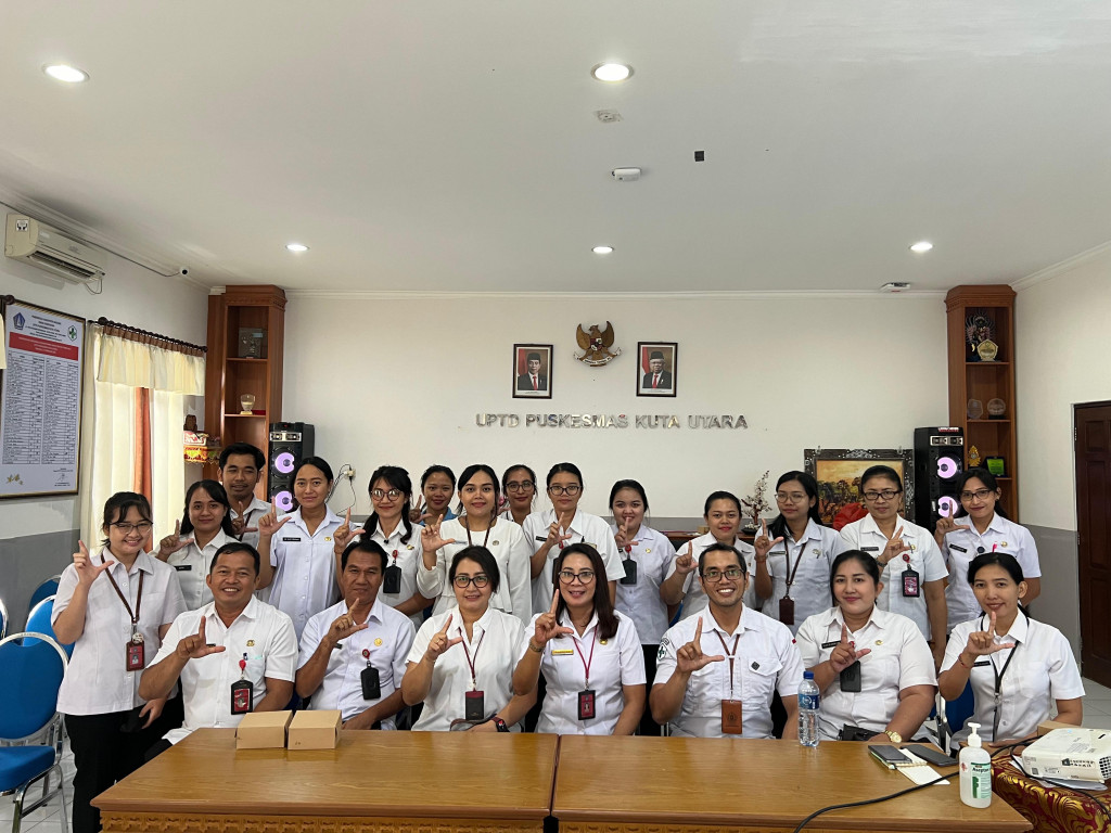PENDAMPINGAN PPS (PERENCANAAN PERBAIKAN STRATEGIS) DI UPTD PUSKESMAS KUTA UTARA